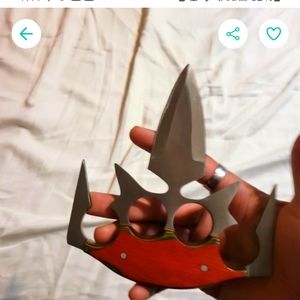 Brass knuckles from war